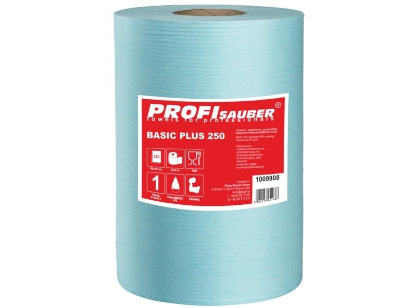 Profisauber Basic Plus 250 Støvfri Industrirenseklud I Non-Woven