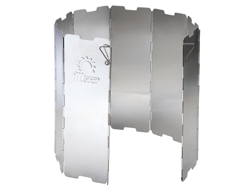 Meva Wind Shield for Tourist Stove Burner - Silver