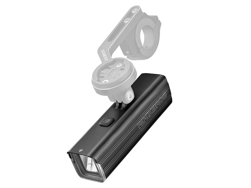 Rockbros Rhl1500 Frontcykellygte 5000 Mah 1500 Lm Ipx6 - Sort