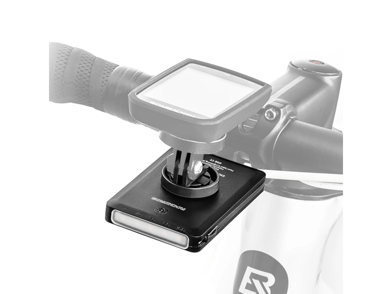 Rockbros Jp008 Forlygter Til Cykel Med Powerbank 5000Mah 150Lm Ipx6 - Sort