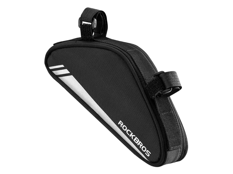 Rockbros B55-Bk Cykelbag Til Stel 0,7 L - Sort