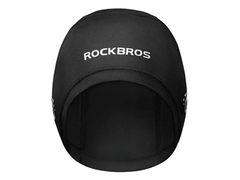 Rockbros Ypp037 Fahrradkappe Mit Aussparungen Für Brille - Schwarz