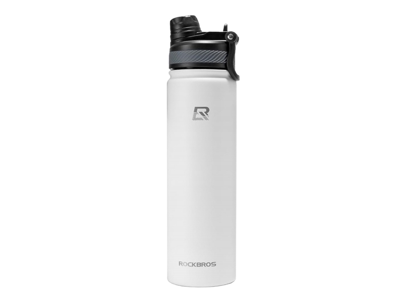 Rockbros 35210029006 Termoflaske Til Cykling Til Drikkevarer 650 Ml - Hvid