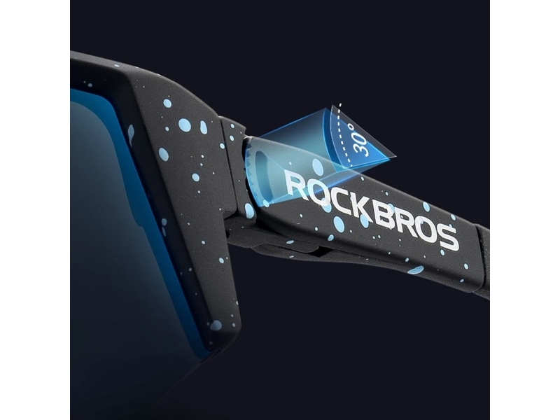 Rockbros SP297 polarizing cycling glasses - black