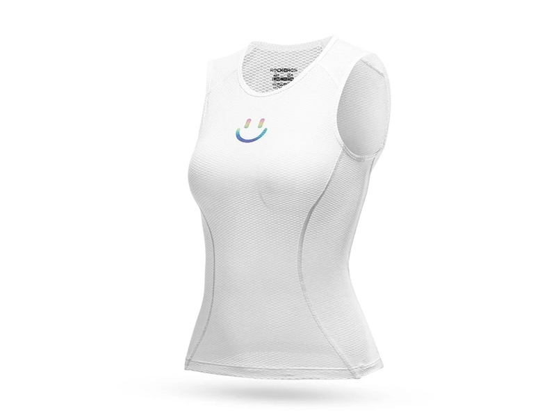 Rockbros Ydbx001 Damen Quick-Dry Radtrikot Ärmellos Xl/Xxl - Weiß