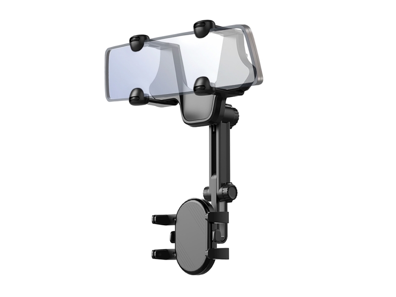 Hurtel Telefonholder Til Bil Bag-Sidemirror - Sort