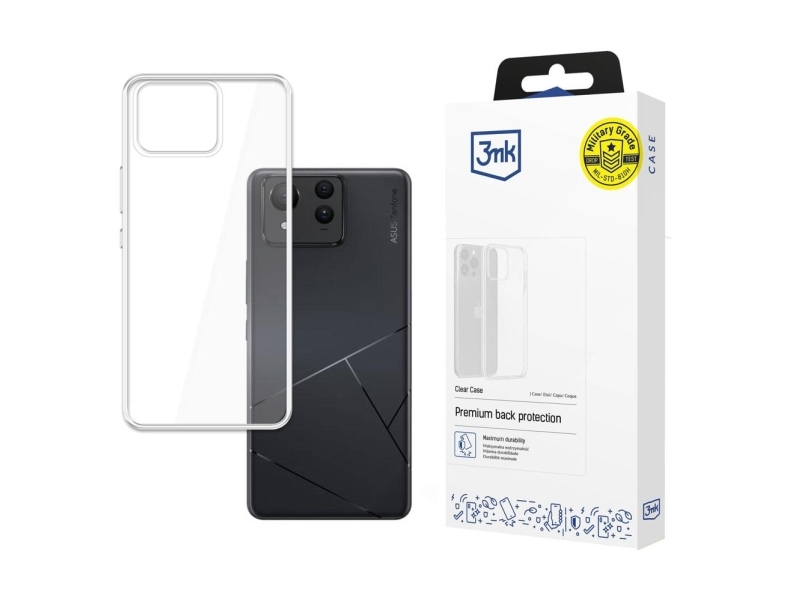 3Mk Clear Case Für Asus Zenfone 11 Ultra - Transparent