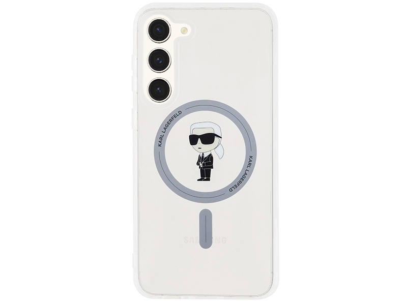 Karl Lagerfeld Iml Ikonik Magsafe Cover Til Samsung Galaxy S24+ - Transparent