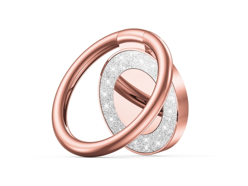 Tech-Protect Magnetic Phone Ring Holder / Ring with Stand Function - Pink