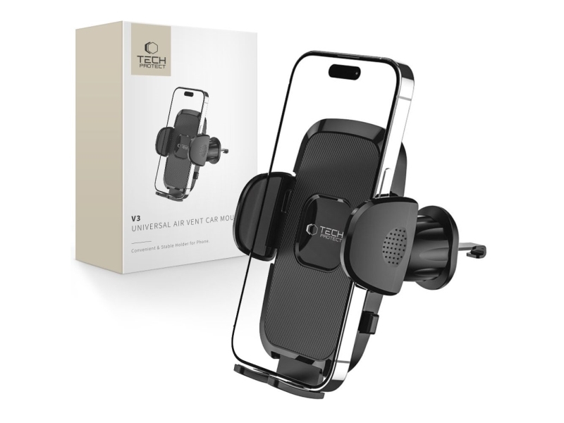 Tech Protect TECHNOLOGY PROTECTED V3 universal ventilator-kabine bil Black
