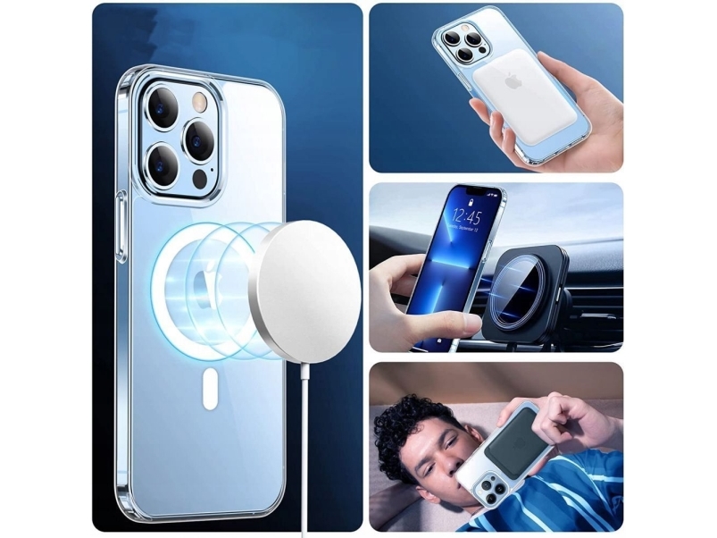 Tech-Protect FlexAir Hybrid MagSafe Case for iPhone 14 Pro - Clear