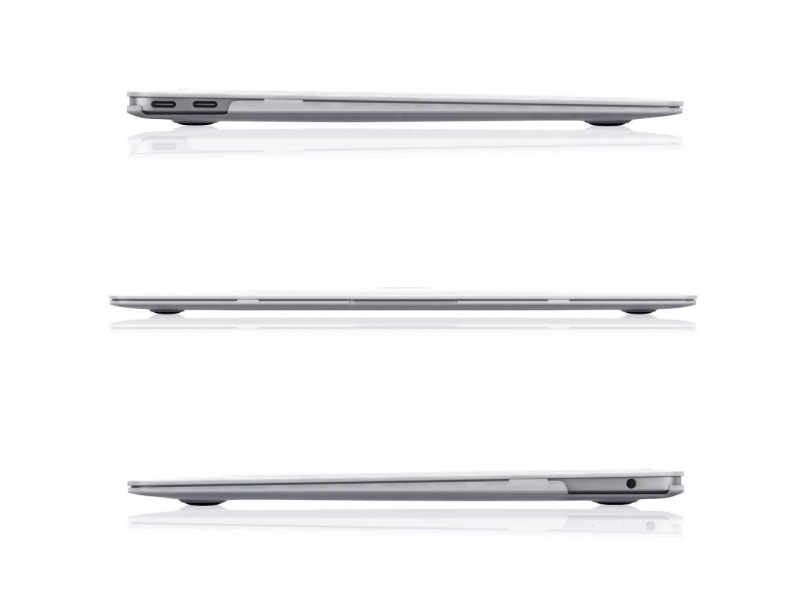 Tech-Protect SmartShell Case for MacBook Air 13" M2 / M3 / 2022-2024 - matt black