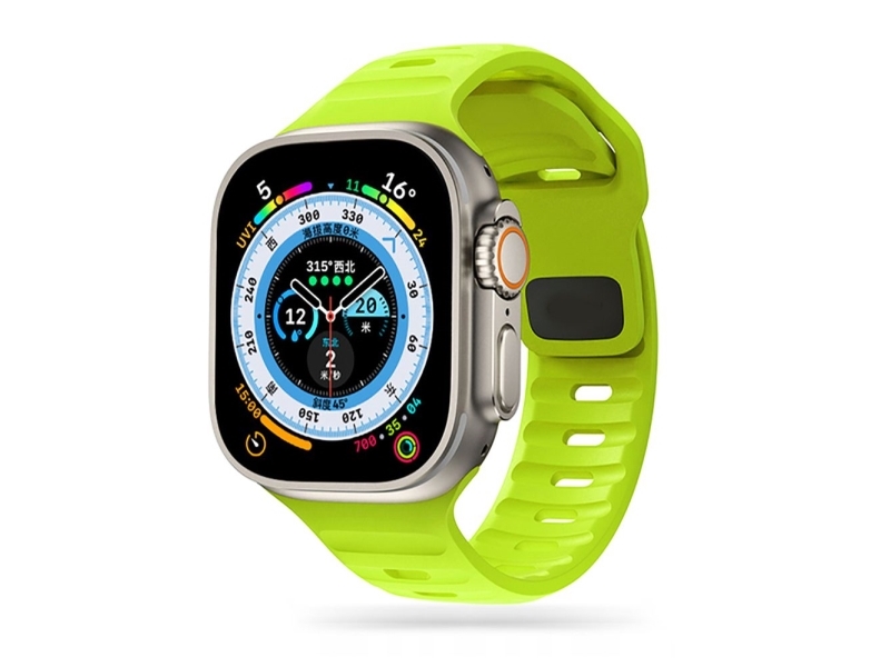 Tech-Protect Iconband armband för Apple Watch 44/45/49 mm Lime (Tech-Protect, 4/5/6/7/SE/8/Ultra) | Sport & Träning - Tillbehör - Smartklockor | GameStuff