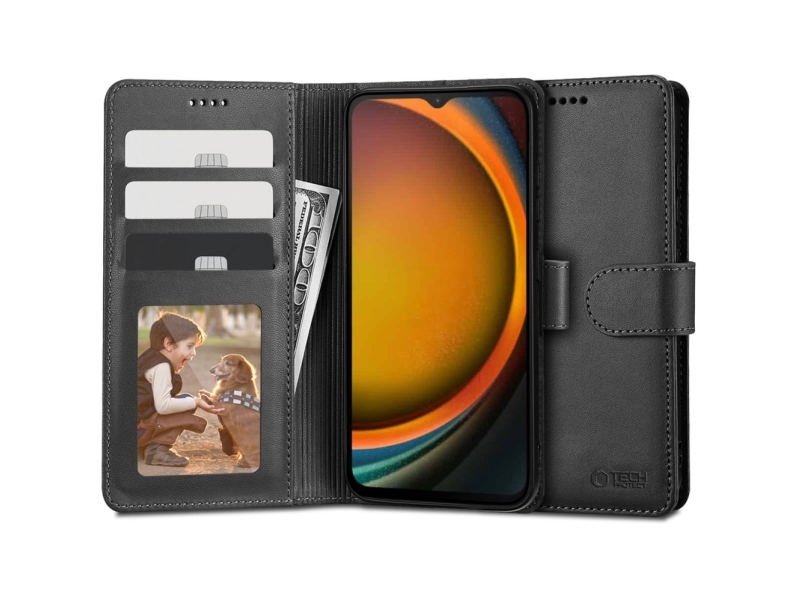 Tech-Protect Wallet Case for Samsung Galaxy XCover 7 - Black | N - A | GameStuff