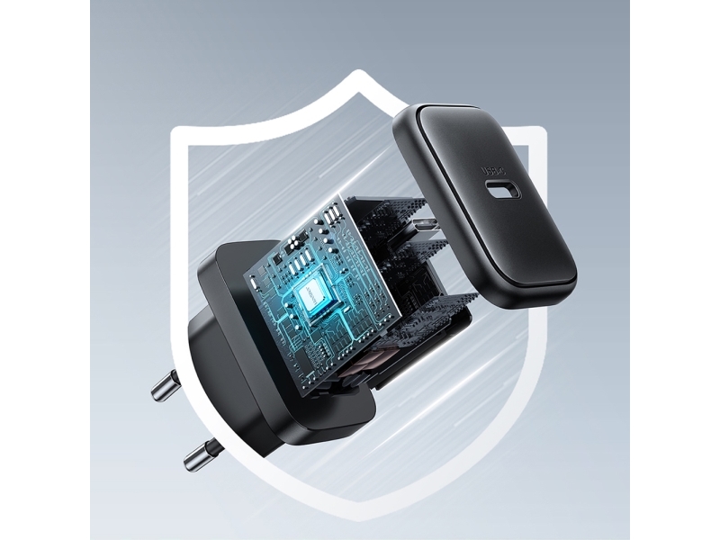 Joyroom Jr-Tcf23 Netoplader Usb-C 25W Sfc / Pps / Pd - Sort