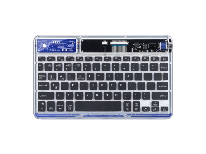Dux Ducis Keyboard (Ck Series) Trådløs Til Laptop/Tablet/Telefon - Transparent