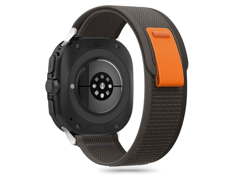 Tech-Protect nylon etui til Samsung Galaxy Watch Ultra 47 mm black/orange