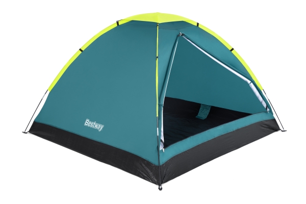 Bestway 68085 / 24, Camping, Kuppel-/Iglu-Zelt, 3 Person(En), Bodenwischlappen, 2,21 Kg, Schwarz, Blau, Gelb