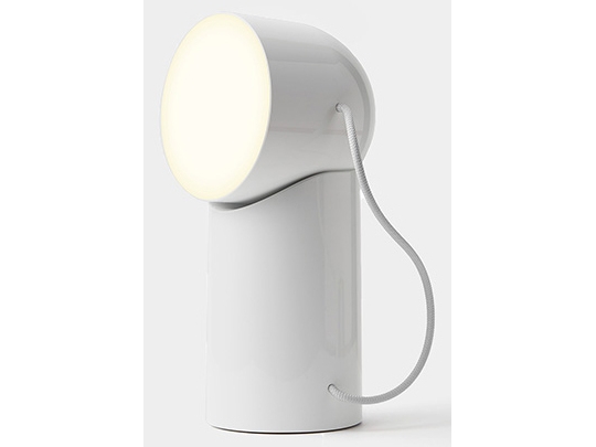 Lexon Orbe, Weiß, Acrylnitril-Butadien-Styrol (Abs), Aluminium, Glas, Schlafzimmer, Kinderzimmer, Flur, Tisch/Bank, Büro, Ipx4, 1 Glühbirne(N), Led