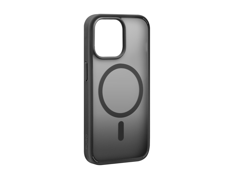 Puro Gradient Magsafe Silikonhülle Für Iphone 15 Pro Max - Schwarz