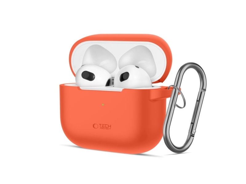 Tech-Protect SILICONE HOOK Apple AirPods 3 neonorange | TV, Ljud & Bild - Bärbart ljud & Bild - MP3 spelare | GameStuff
