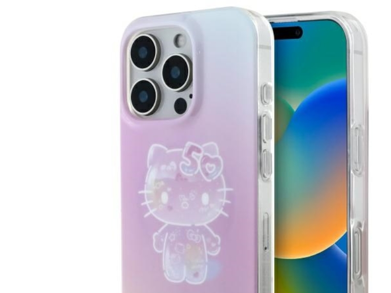 Hurtel Hello Kitty 50Th Anniversary Iml Magsafe Iphone 16 Pro Case - Pink