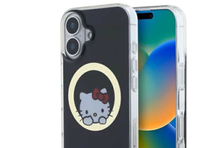 Hello Kitty Iml Sweet Kitty Magsafe Iphone 16 Case - Schwarz