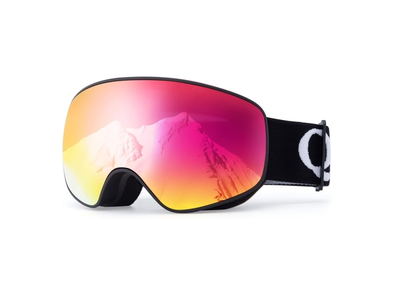 Skidglasögon Qunature Black barn (storlek M/L) - svarta | Sport & Träning - Skidor/Snowboard - Skidglasögon | GameStuff