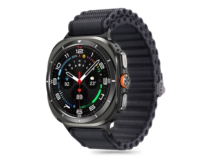 Tech-Protect WEAVE PRO till Samsung Galaxy Watch Ultra (47 mm) svart | Sport & Träning - Tillbehör - Smartklockor | GameStuff