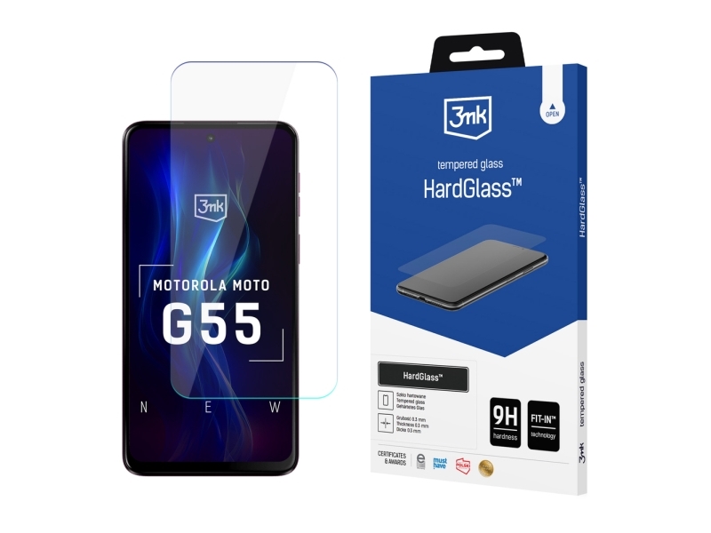 3Mk Hardglass Pro Beskyttelsesglas Til Motorola Moto G55 5G