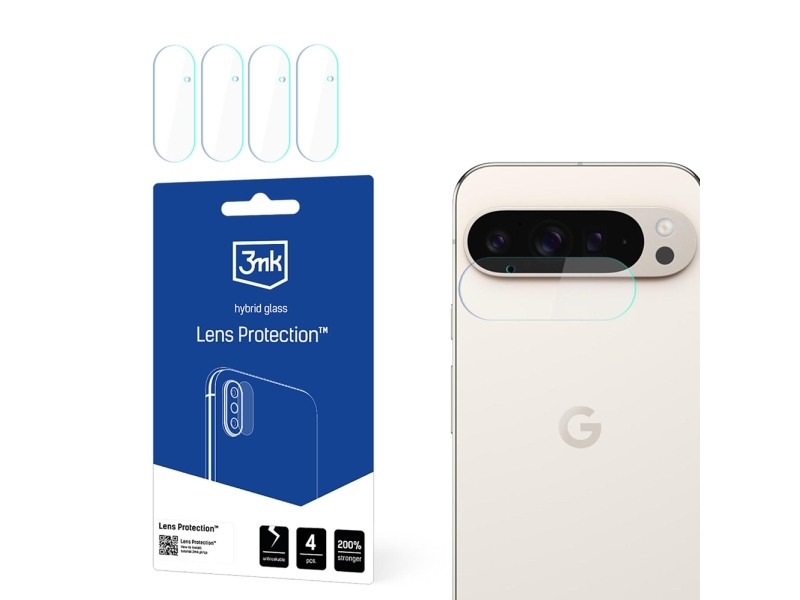 3Mk Hybrid Glas Til Kameralinsen - Linsebeskyttelse Til Google Pixel 9 Pro Xl