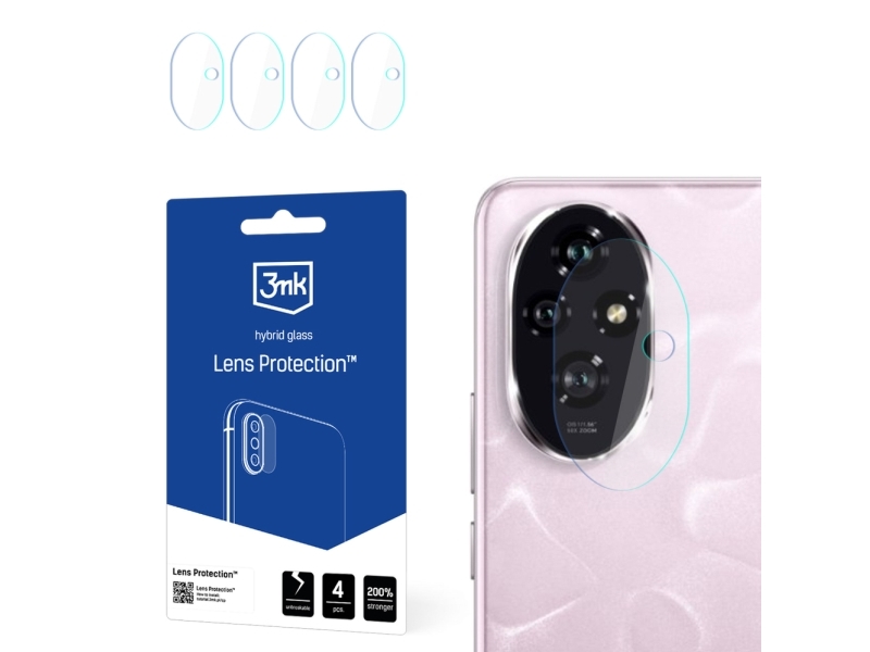 3Mk 3Mk Lens Protect Honor 200 Kameraobjektivbeskyttelse 4 Stk.