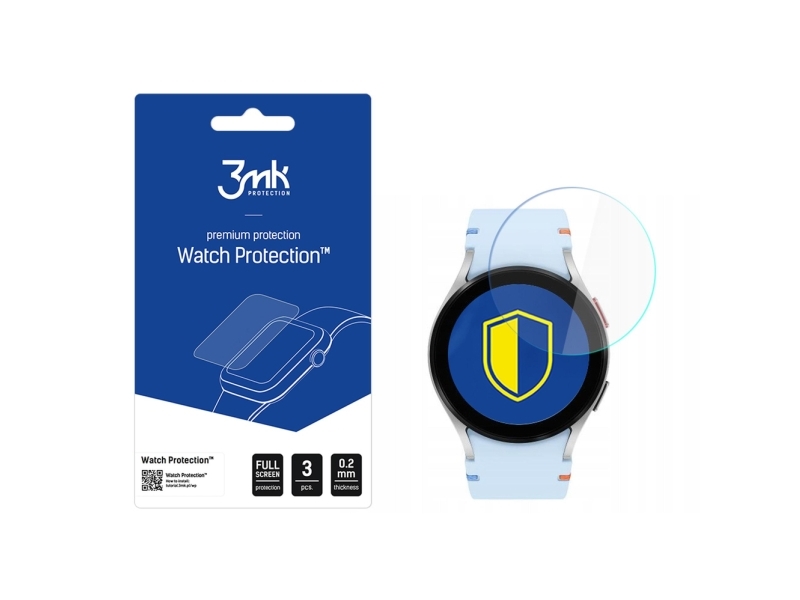 3Mk Hybridglas Watch Protection Flexibleglass Til Samsung Galaxy Watch Fe 40 Mm