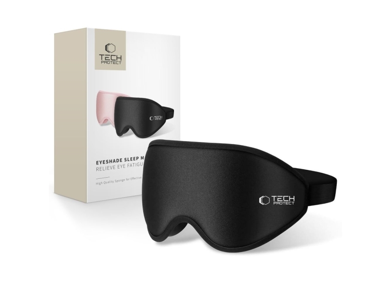 TECH-PROTECT EYESHADE sleep mask matte black