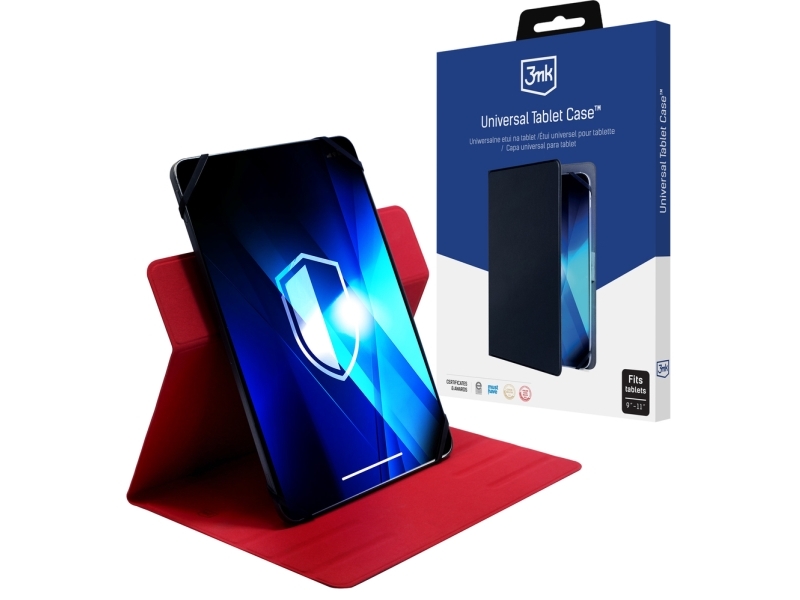Tabletcover 3Mk 3Mk Universal Tablet Case Til Tablets 9-11", Rød
