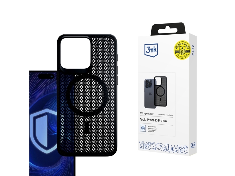 3Mk Etui Cooling Magcase Til Apple Iphone 15 Pro Max