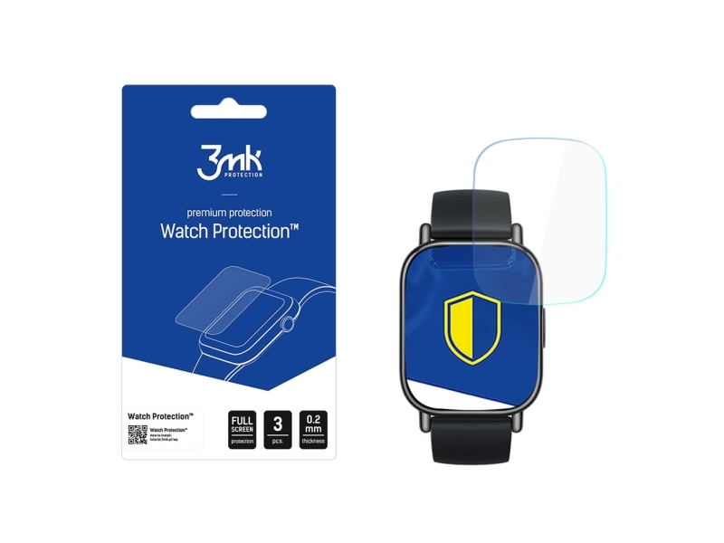 3Mk Watch Protect Flex Für Redmi Watch 5 Lite (Rot)