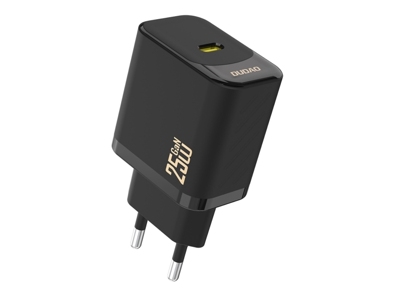 Dudao 25W Gan Netoplader Usb-C - Sort