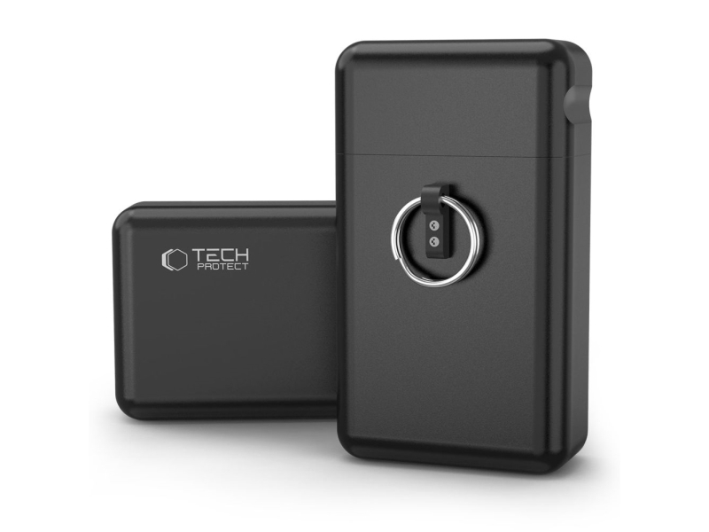 Tech-Protect nøglecover bil - KLR200 metal låsende RFID - sort
