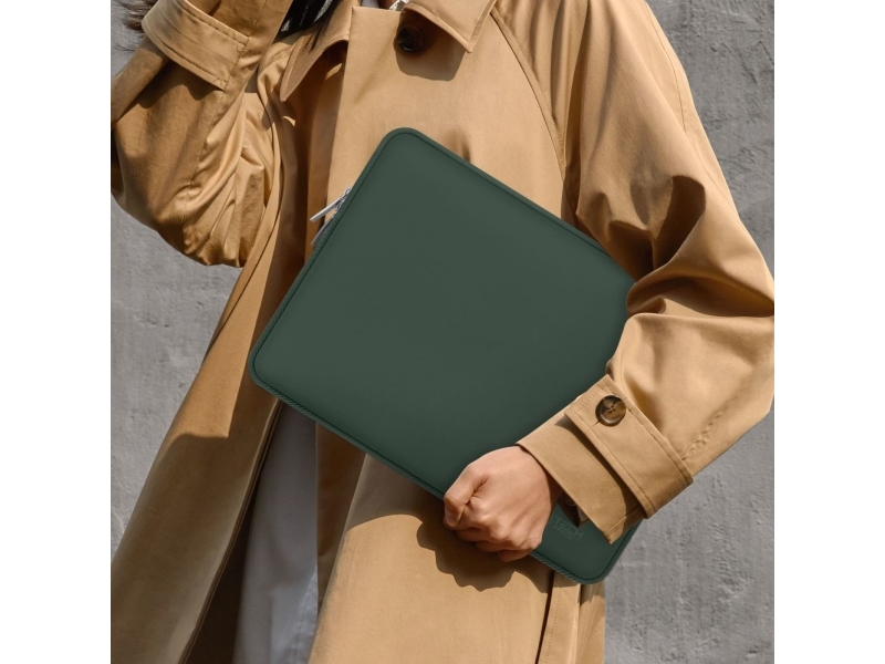 Tech-Protect Neoslim Computer Sleeve - 13-14" - Grøn