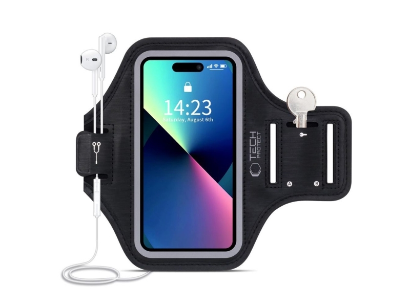 TECH-PROTECT M4 universellt sportarmband svart | Sport & Träning - Sportutrustning - Lopp | GameStuff