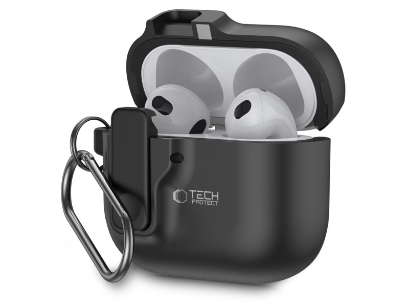 Tech-Protect SLIM HOOK til Apple AirPods 4 sort