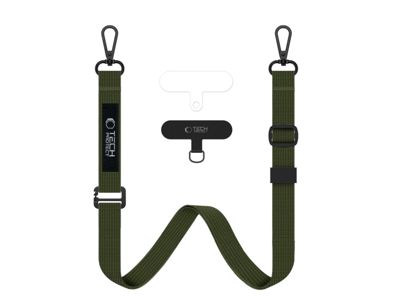 Tech-Protect C65 Snor Til Crossbody - Oliven