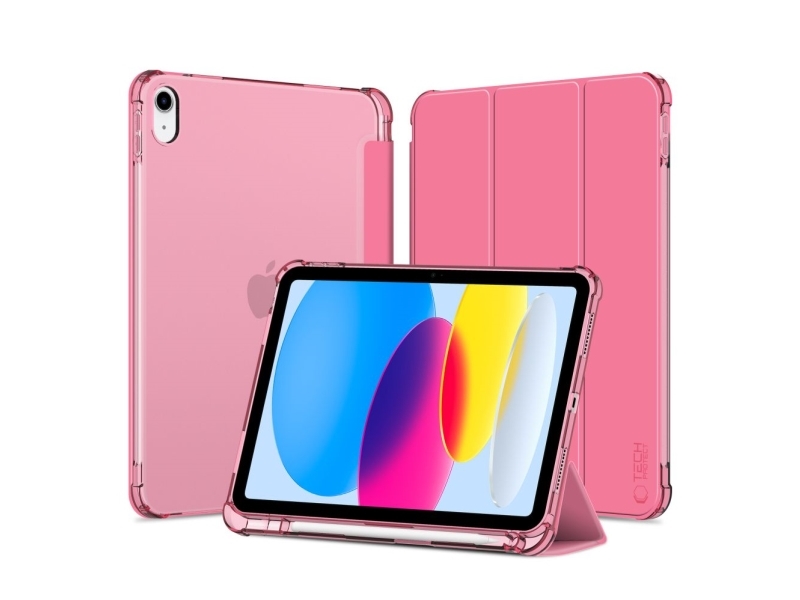 Tech-Protect TECH-PROTECT SC PEN hybridcover til iPad 10.9 / 10 / 2022 (crystal magenta)
