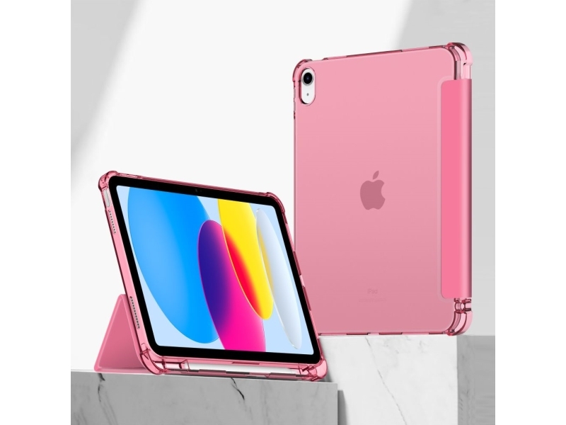 Tech-Protect TECH-PROTECT SC PEN hybridcover til iPad 10.9 / 10 / 2022 (crystal magenta) billede