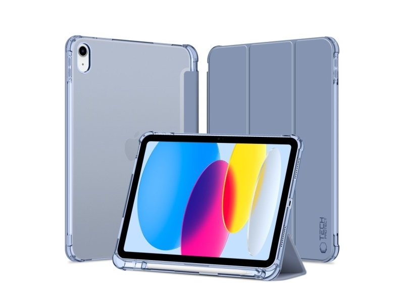 Tech-Protect SC Pen Hybrid Case for iPad 10 / 2022 - Blue - Transparent
