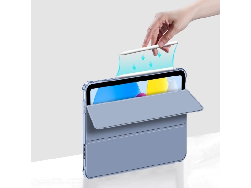 Fodral till surfplatta Tech-Protect TECH-PROTECT SC PEN HYBRID iPad 10,9 (10/2022) crystal blue | Datorer & Surfplattor - Tillbehör till surfplattor - Covers & Väskor | GameStuff