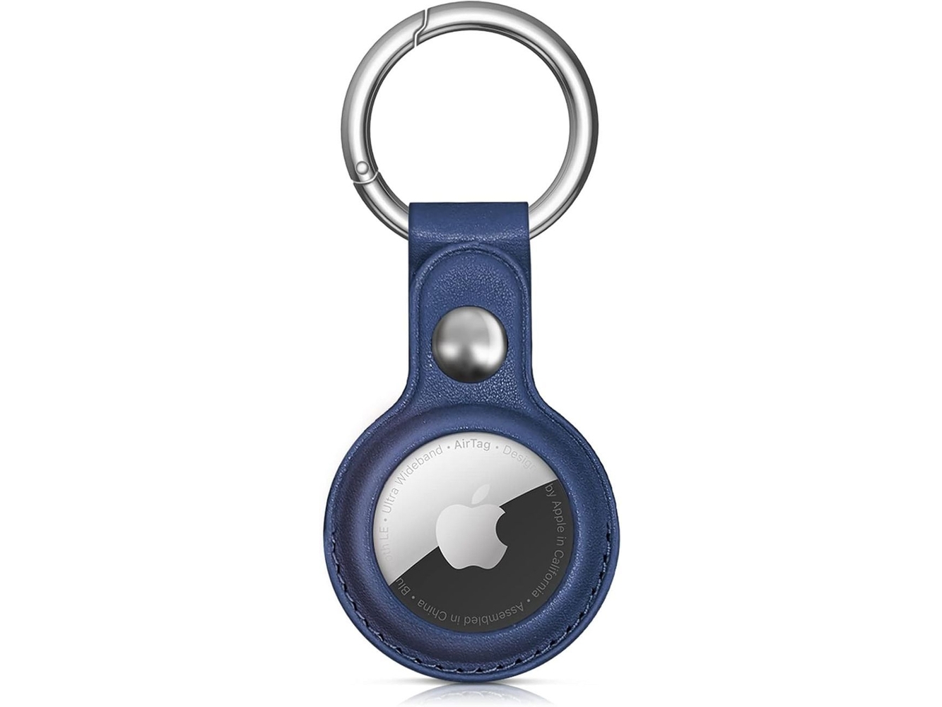 Hurtel etui til Apple AirTag - blå