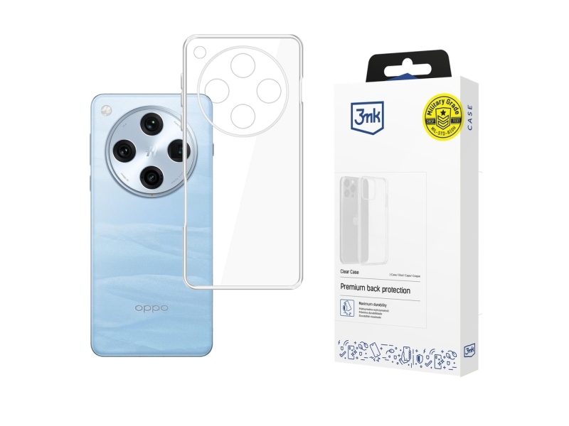 3Mk Clear Case Til Oppo Find X8 Pro