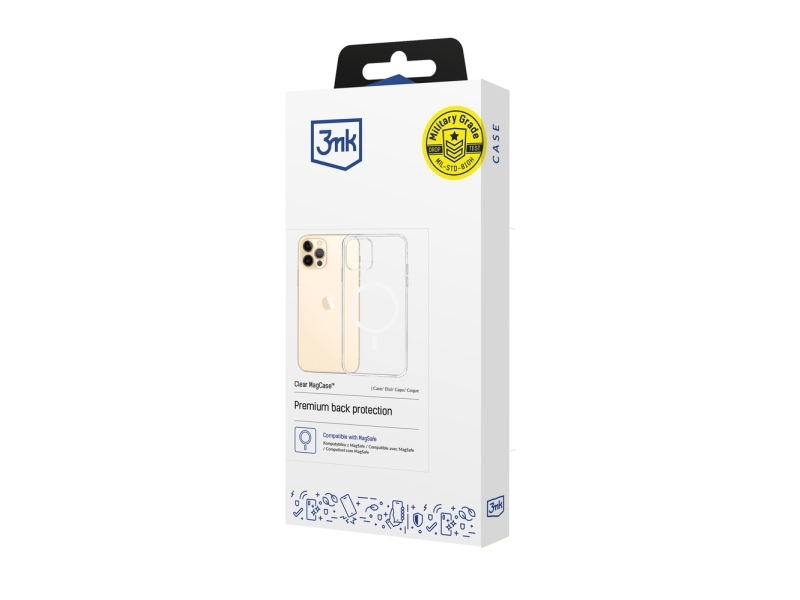 3Mk Apple Iphone 12 Pro Max - 3Mk Clear Magcase
